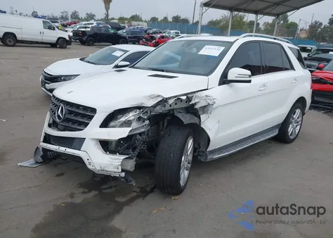 2014 Mercedes-Benz Ml 350 from USA, damaged, VIN 4JGDA5JB0EA322453